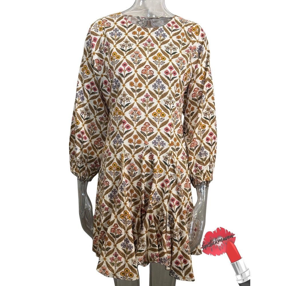 Anna Cate Peyton Dress Womens Medium Floral Classic Resort Feminine Cottagecore